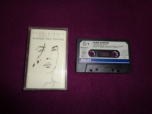 Cassette tape jane birkin - birkin, /